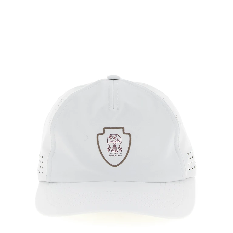 Brunello Cucinelli White Nylon Cap (baseball Hat) - Men