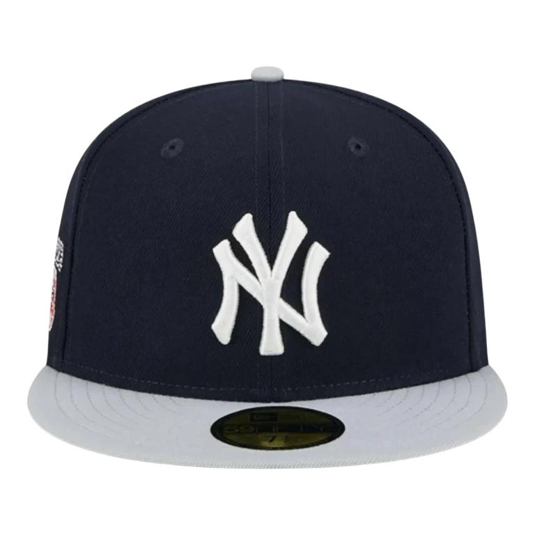 x Big League Chew Men New York Yankees 59FIFTY Fitted Hat Navy/Gray