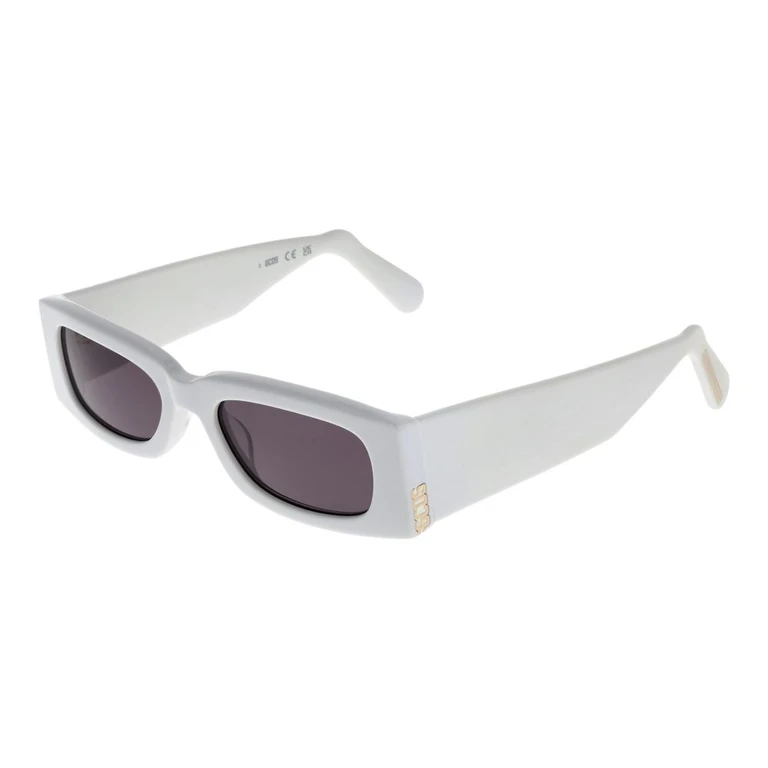 White Plastic Sunglasses - Unisex (GC-1055361)