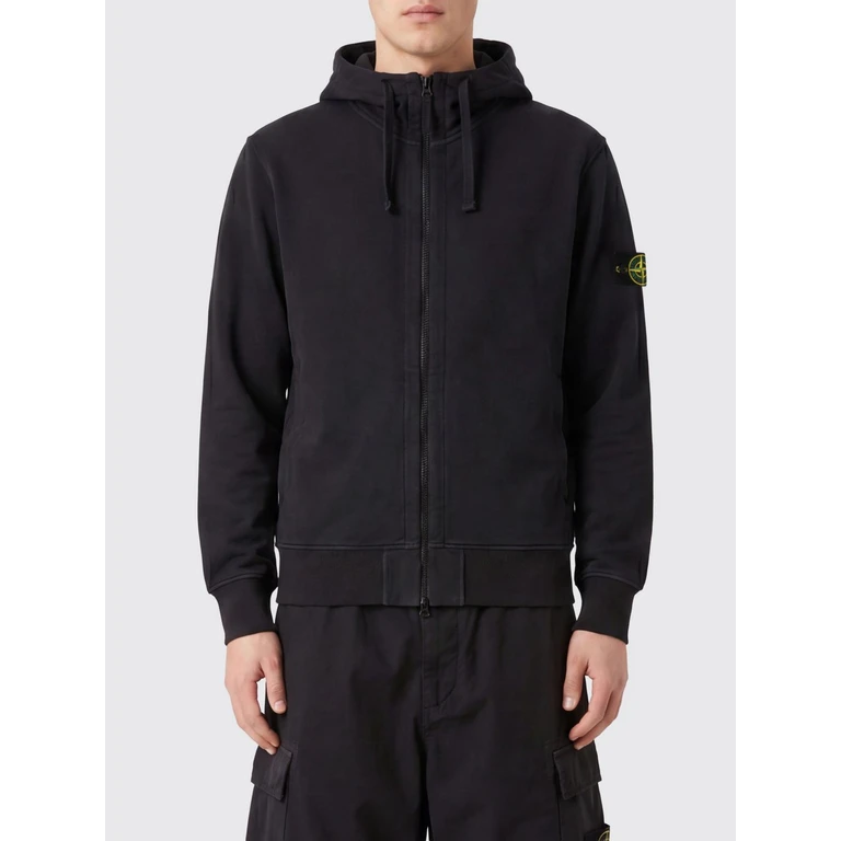 Organic Cotton Zip-Up Hoodie with Compass Logo (6100009S0051V0029)