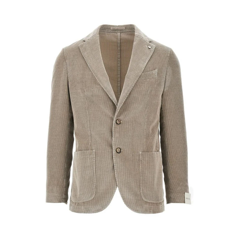 L. B.M. 1911 Corduroy single-breasted jacket Man 48