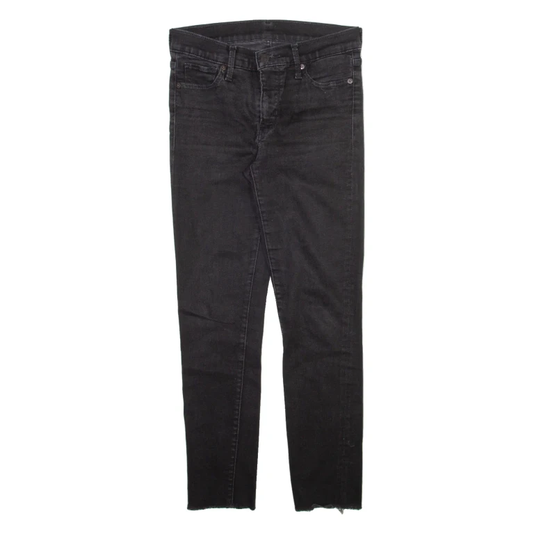 LEVI'S Womens Jeans Grey Slim Skinny W26 L25