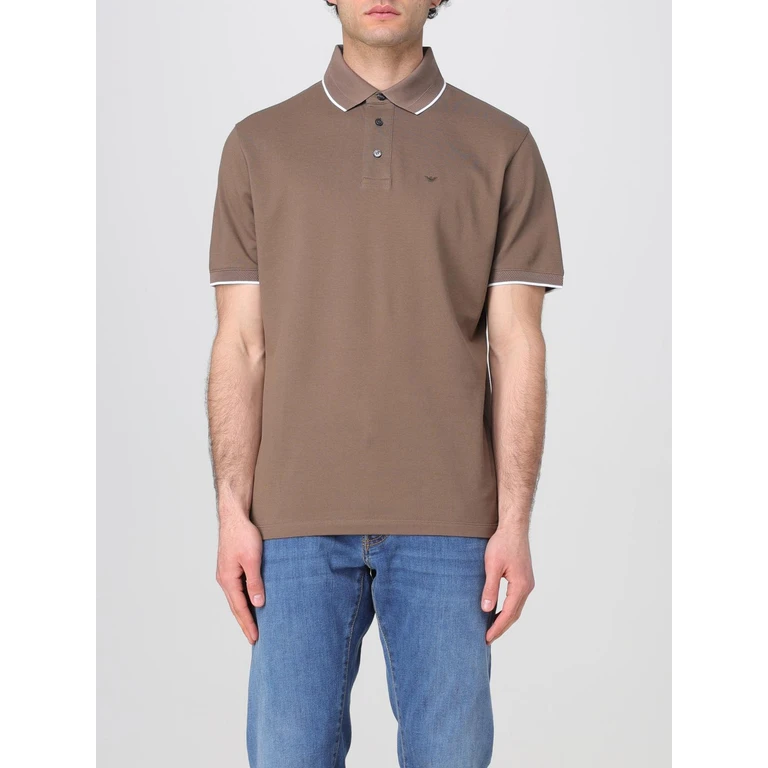 Polo Shirt Men color Brown (EM000858AF12955U6195)