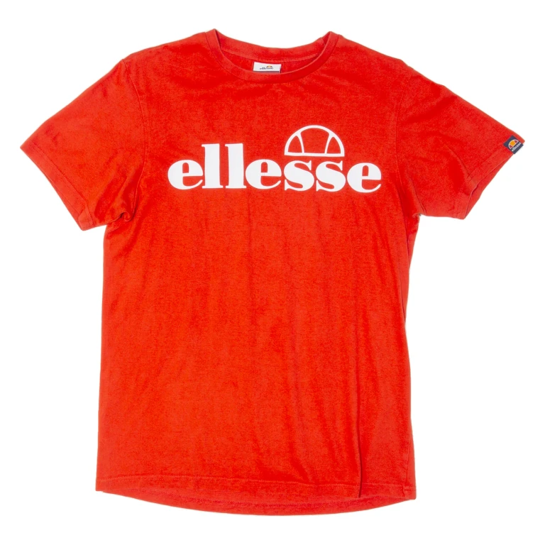 ELLESSE Mens T-Shirt Red XS