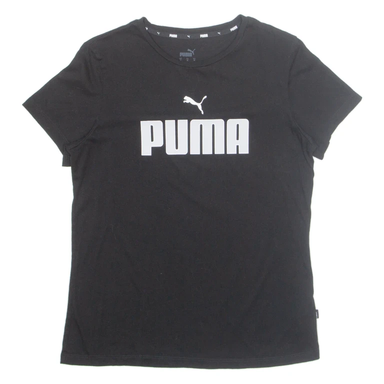 PUMA Womens T-Shirt Black M (GG1-211024-19099)