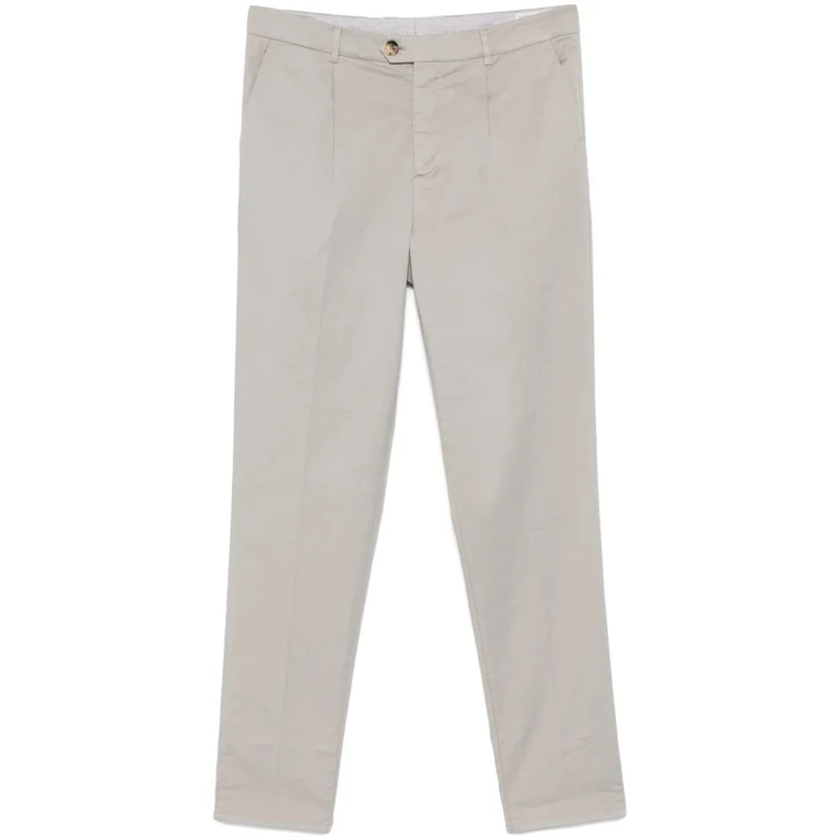 Brunello Cucinelli Garment-Dyed Leisure Fit Pants
