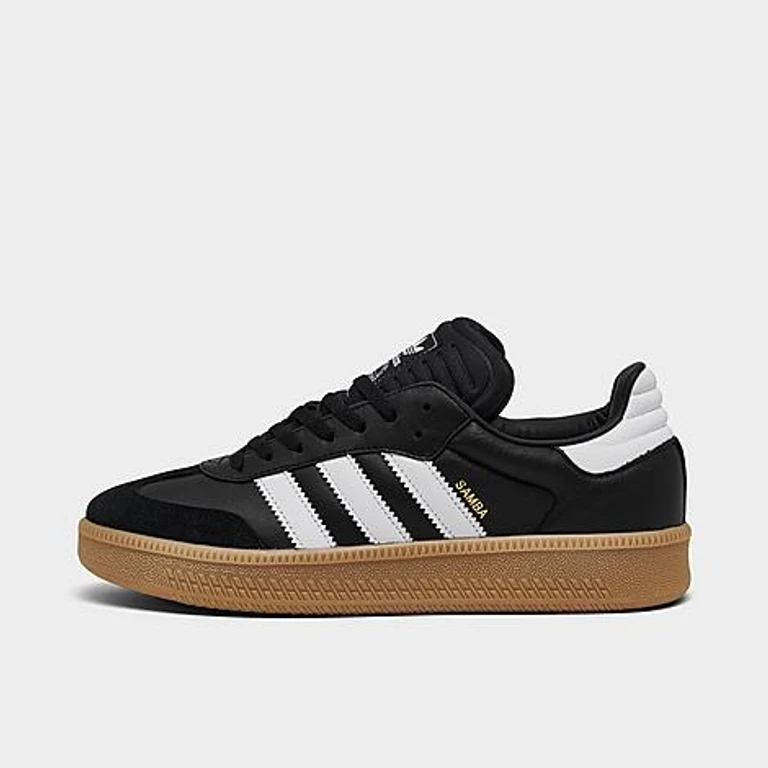 adidas Men's Originals Samba XLG Casual Shoes in Black/White/Gum Size: 7.5