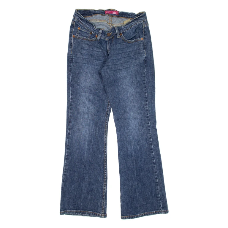 LEVI'S 528 Womens Jeans Blue Regular Bootcut W28 L27