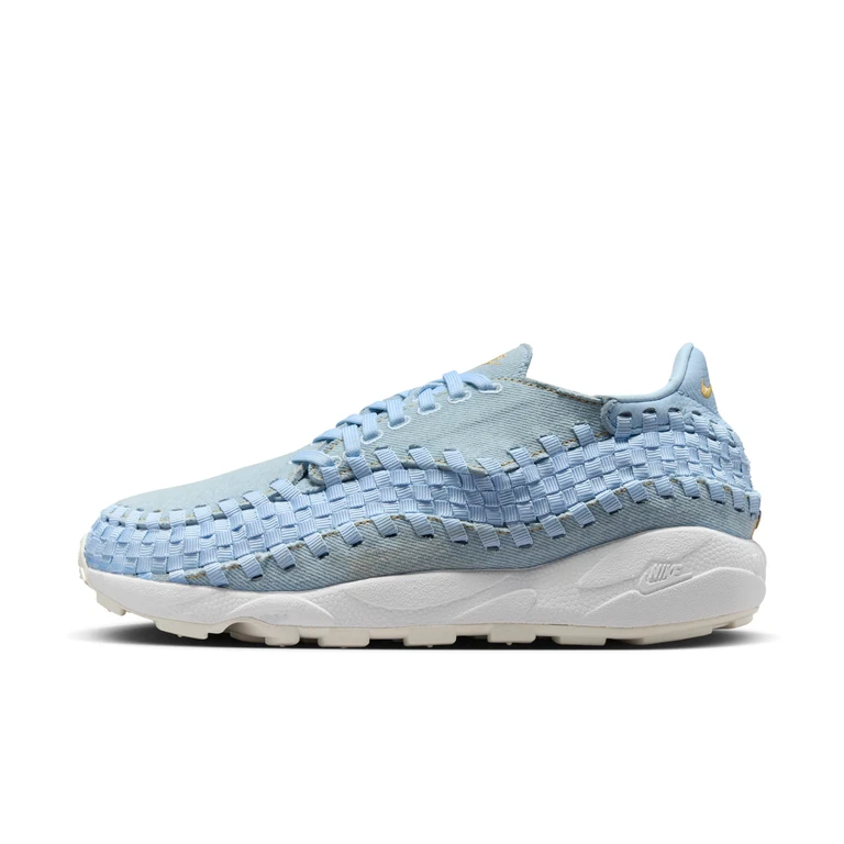 Women's Air Footscape Woven 'Washed Denim Ice Blue' Sneakers