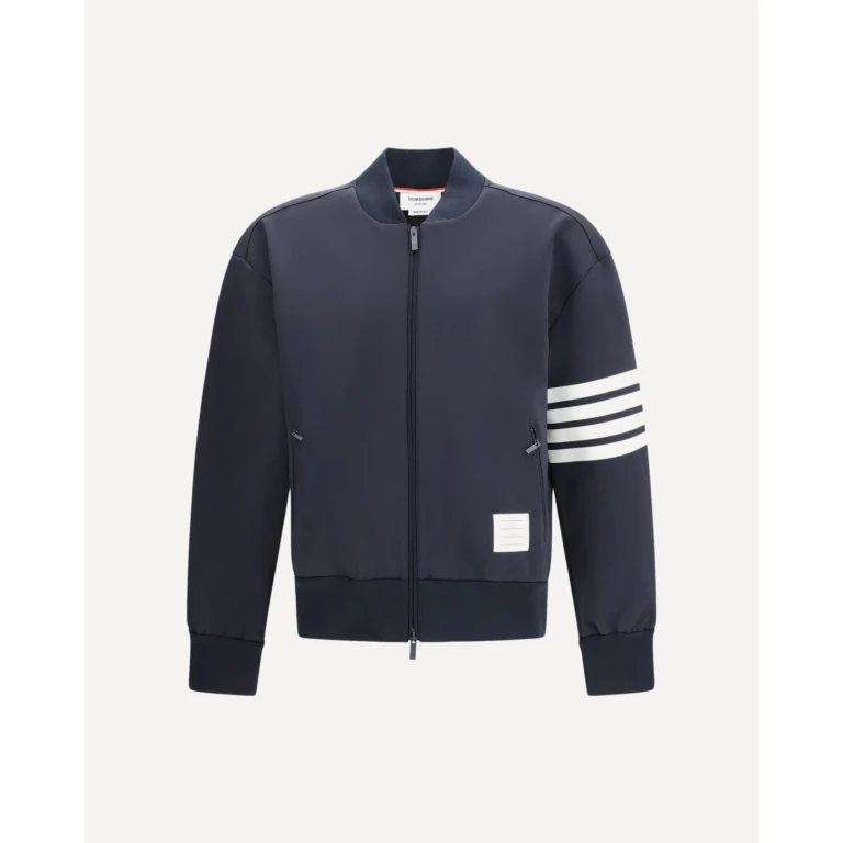 Chaqueta Bomber con cremallera Thom Browne para hombre