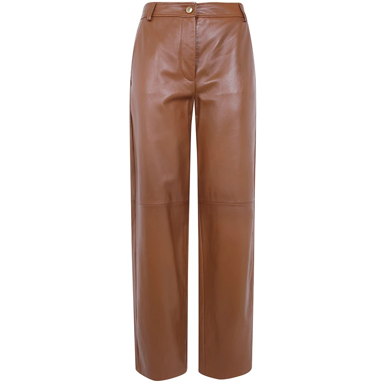 Pants Nappa Leather "Mst Legno"