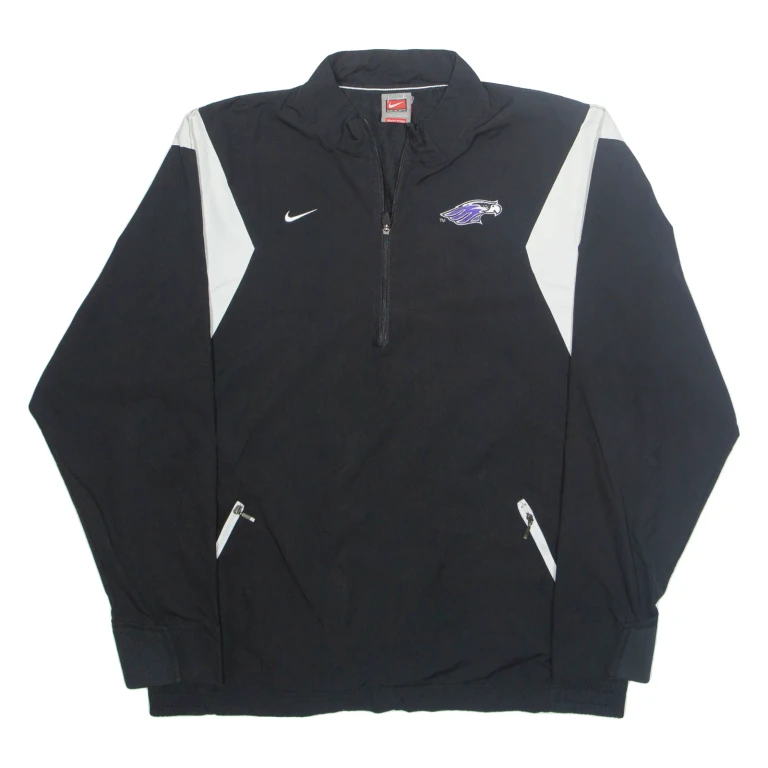 NIKE Mens Pullover Jacket Black L