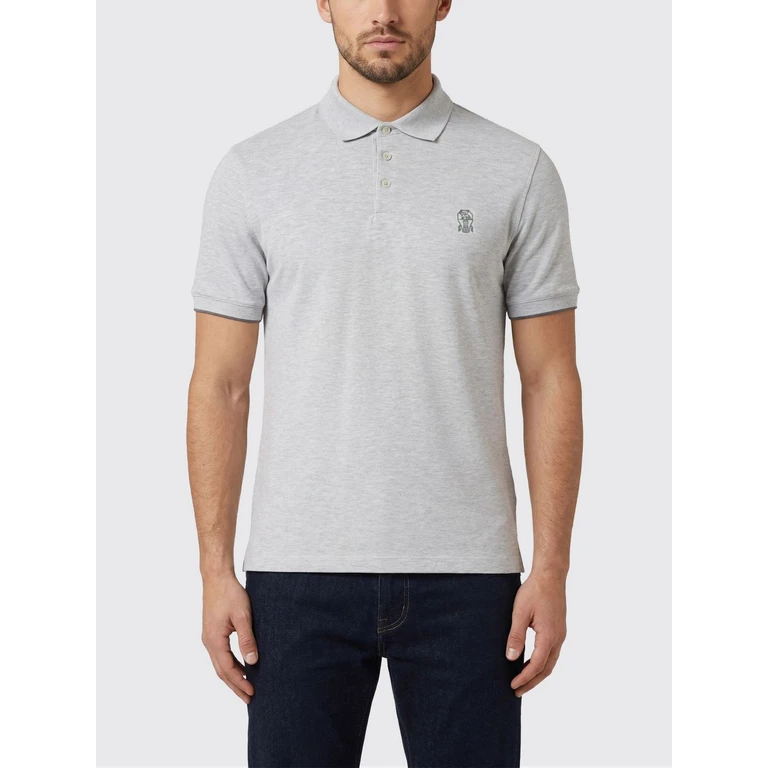 Polo Shirt Men color Pearl (M0B139779GCY887)