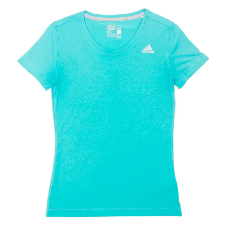 ADIDAS Womens T-Shirt Blue XS (EE1-041124-5159)