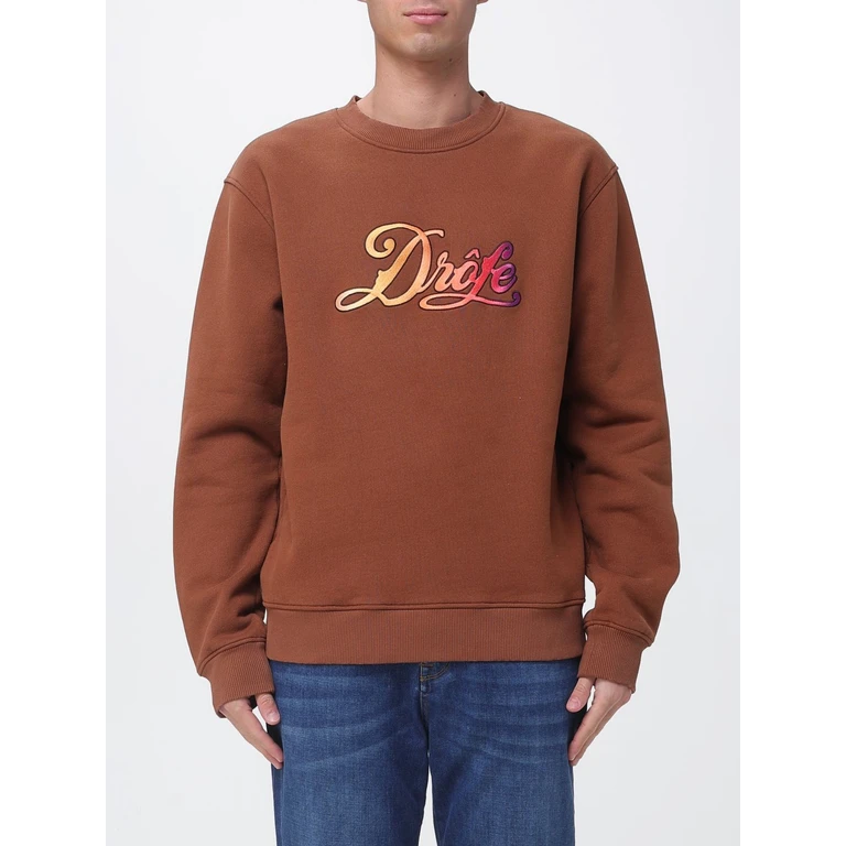 DRÔLE DE MONSIEUR Sweatshirt Men color Brown (KSW199CO230BN)