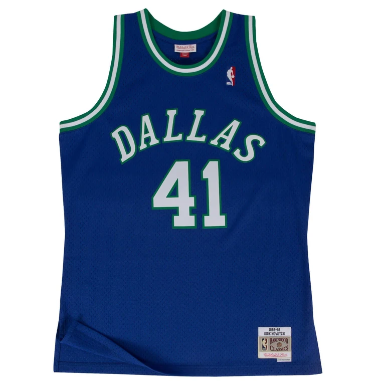 Men's NBA Swingman Road Jersey Mavericks 98 Dirk Nowitzi