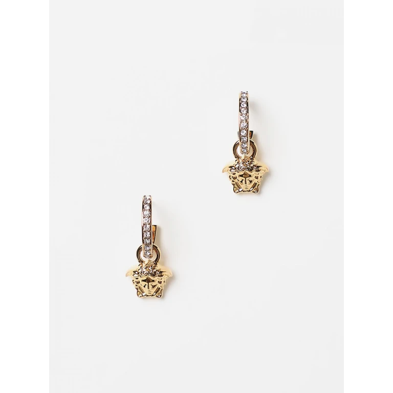 Earrings in Brass with Set Rhinestones (DG2I1351A006214J090)