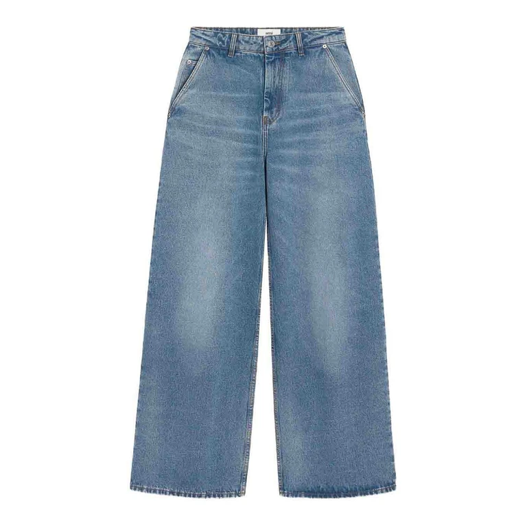 Ami Paris Jean Droit - Bleu (FTR819DE0046480)