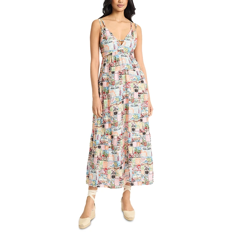 The Good Journey Maxi Dress with Double Strap