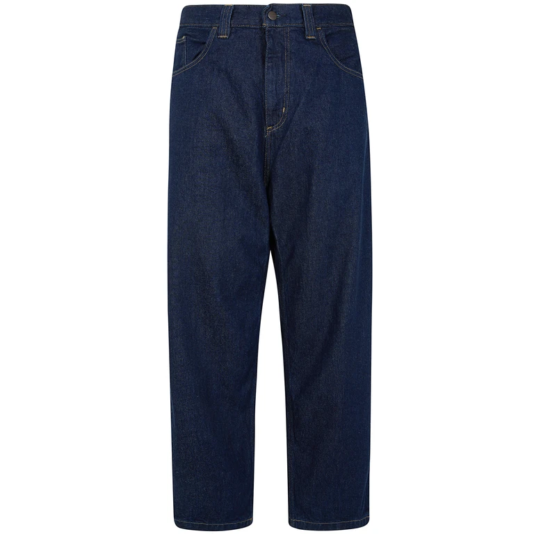 CARHARTT WIP "Brandon Pant" 100% Cotton `Smith` Denim, 13.5 Oz