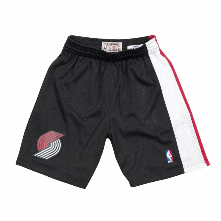 Men's NBA Swingman Road Shorts Blazers 99-00