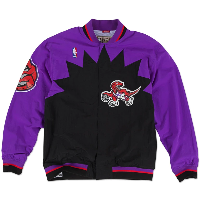 Men's NBA Authentic Warm Up Jacket - Toronto Raptors 95-96