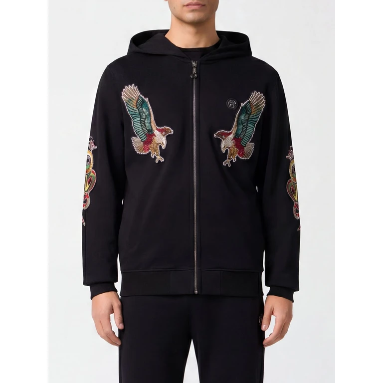 Sweatshirt Men color Black (SAFCMJB3919PTE180N02)
