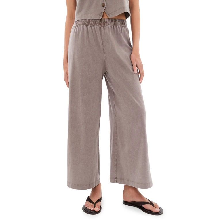 Z Supply Scout Jersey Pants Perfectly Taupe M
