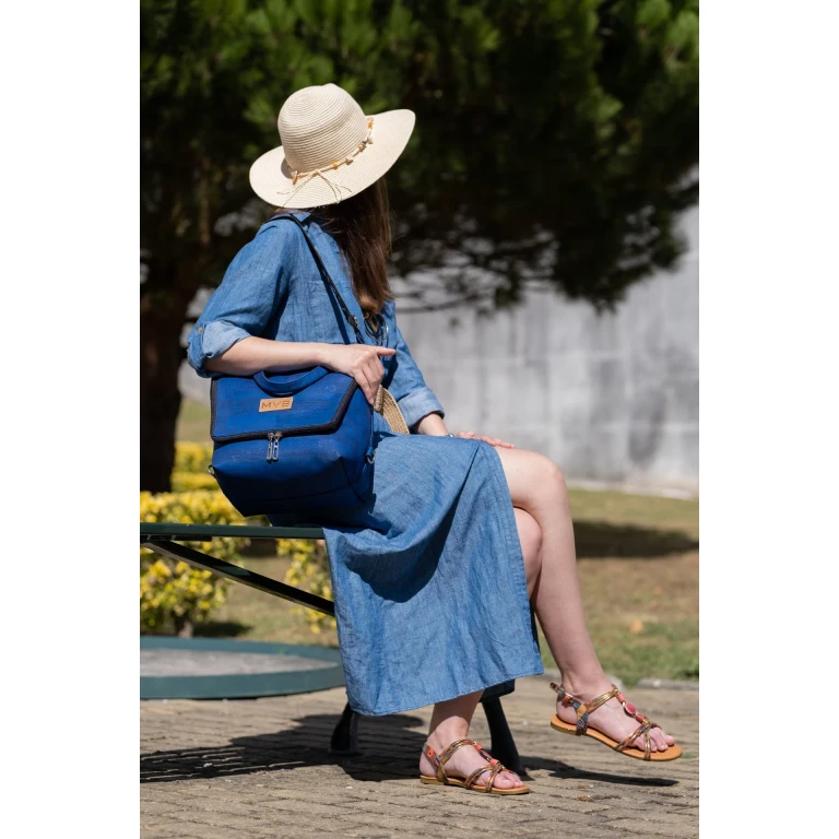 Trio Vegan Backpack HB Blue