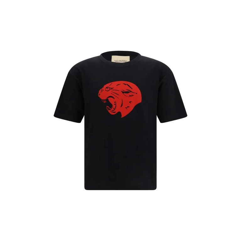 Black Cotton T-Shirt - Men