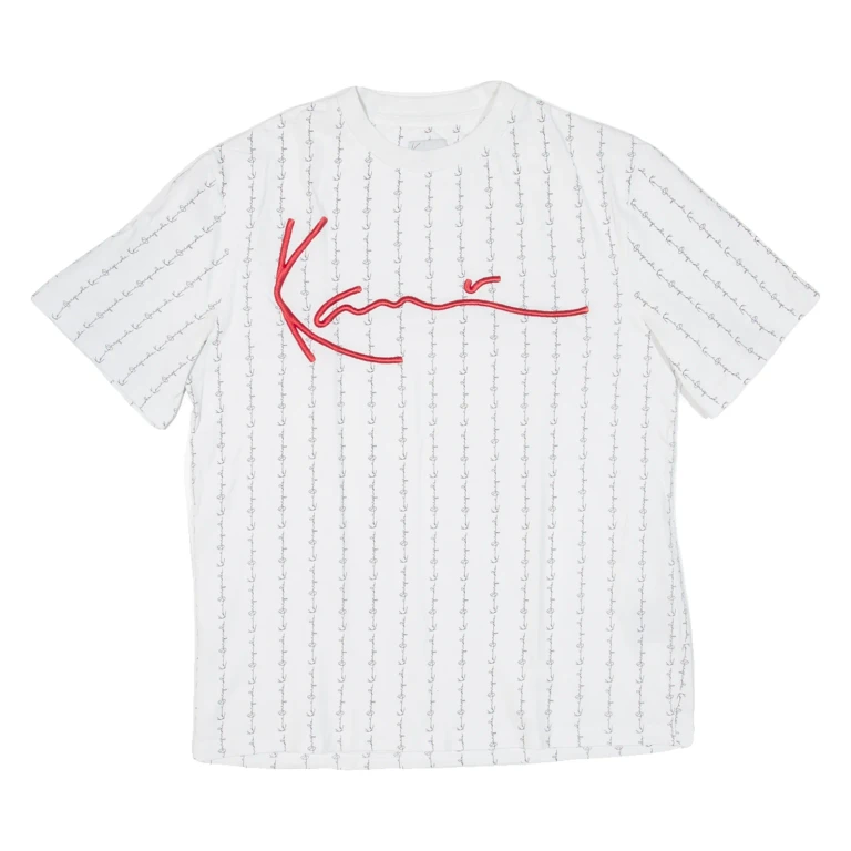 KARL KANI Mens T-Shirt White XS