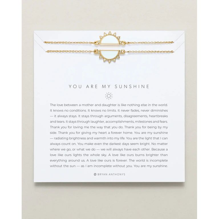 You Are My Sunshine Necklace