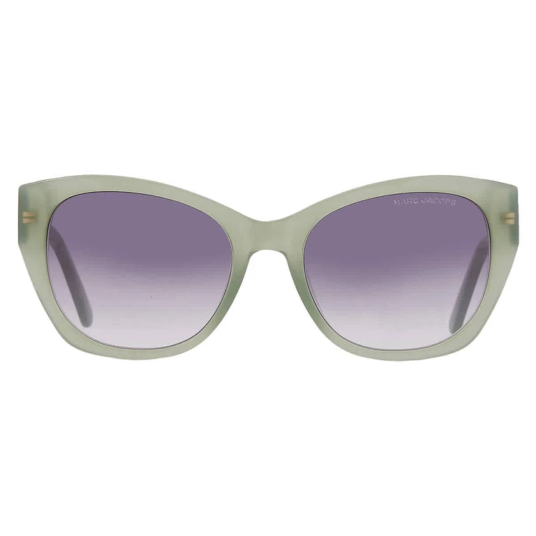 Gradient Grey Azure Blue Cat Eye Ladies Sunglasses MARC 732/S 01ED/GB 55