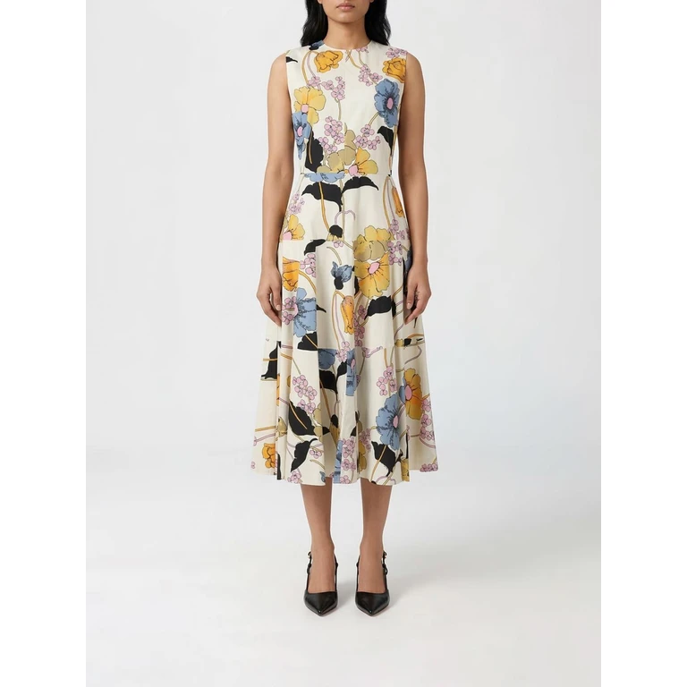 Dress Woman color Yellow Cream (ABMA1551A1UTC581MFW08)