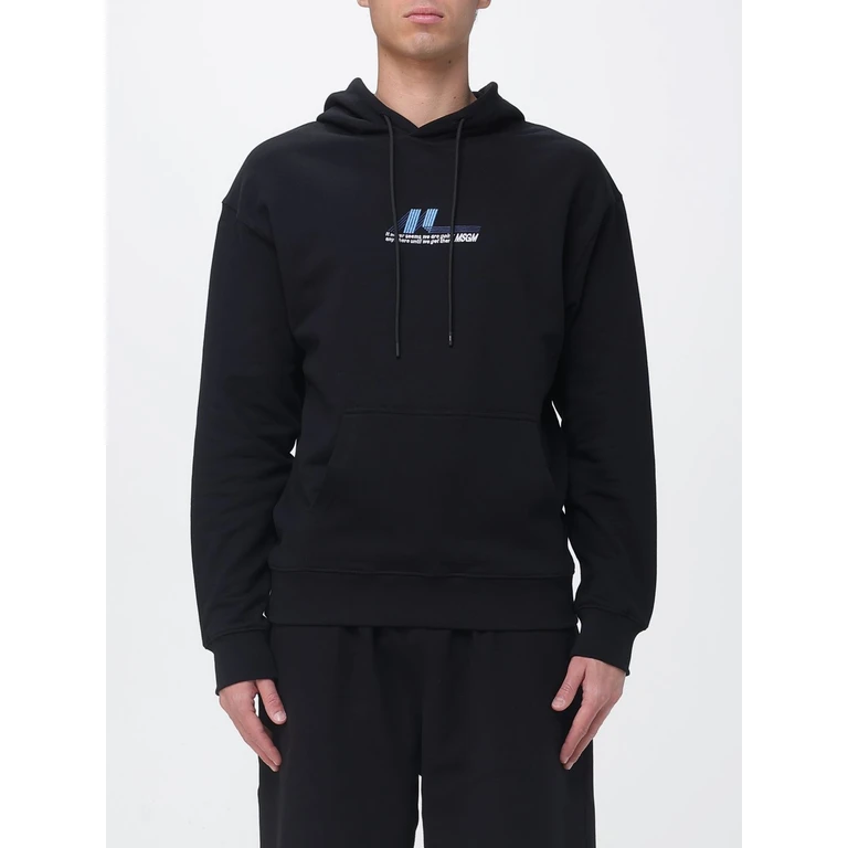 MSGM Sweatshirt Men color Black (4040MM132N2670099)