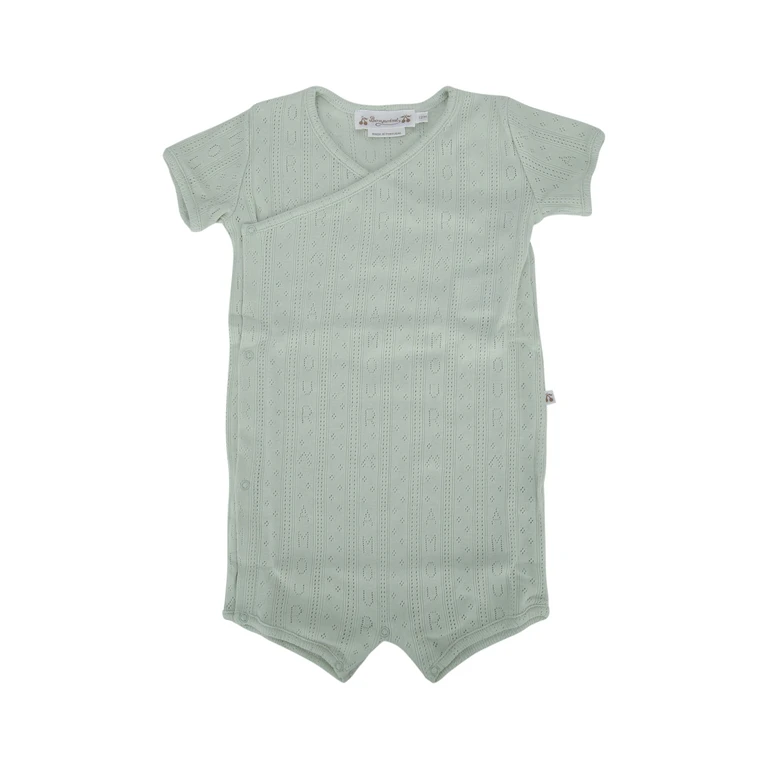 Bonpoint Rtw Light Green Coton Biologique T-shirt