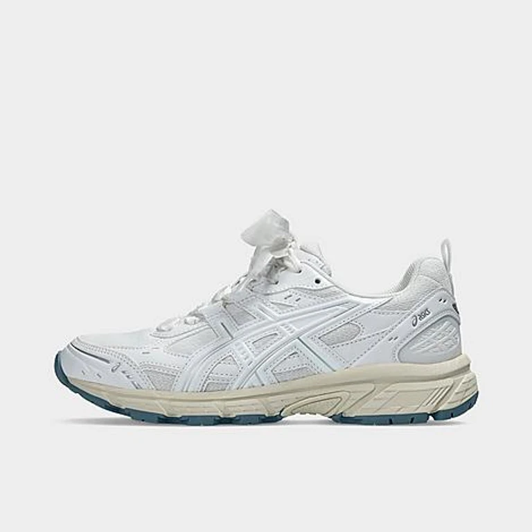 Women's ASICS GEL-Nunobiki Casual Shoes in White/Pure Silver Size: 3.5