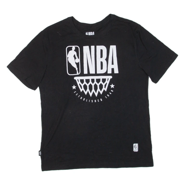 NBA Mens T-Shirt Black M