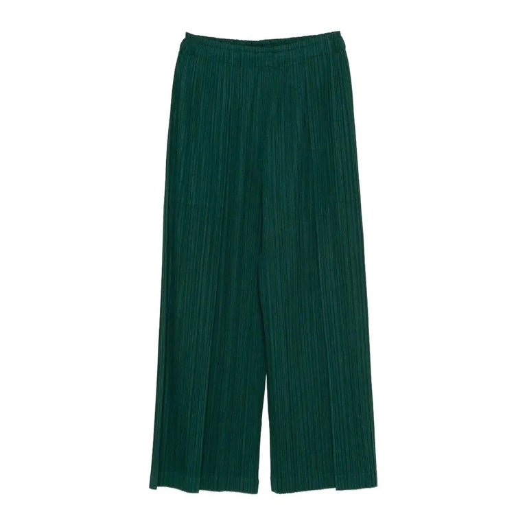 Pleats Please Issey Miyake Pantalons Décontractés - Vert (PP66JF26367)