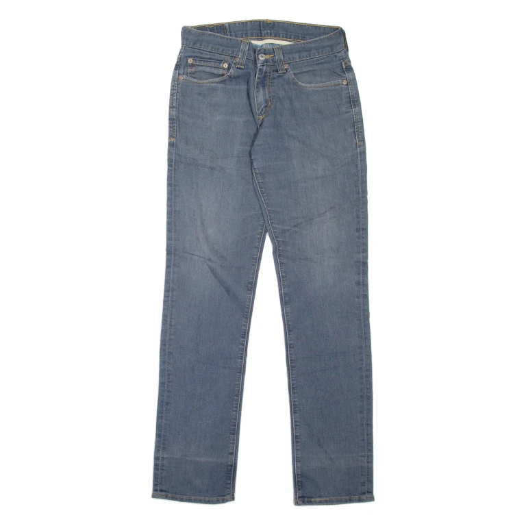 LEVI'S 511 Jeans Mens Blue Slim Straight Stone Wash W30 L32
