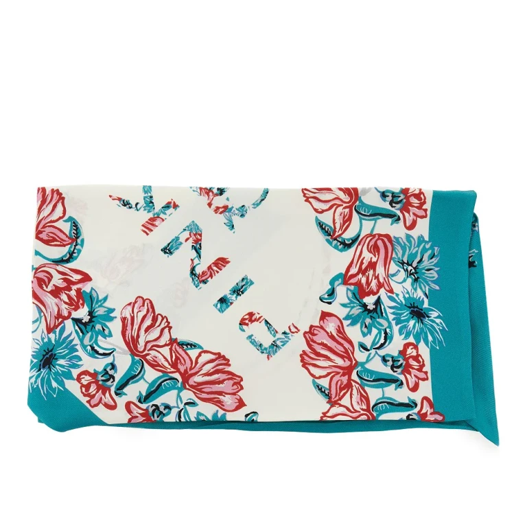 PINKO Viscose and silk triangular scarf Woman One Size