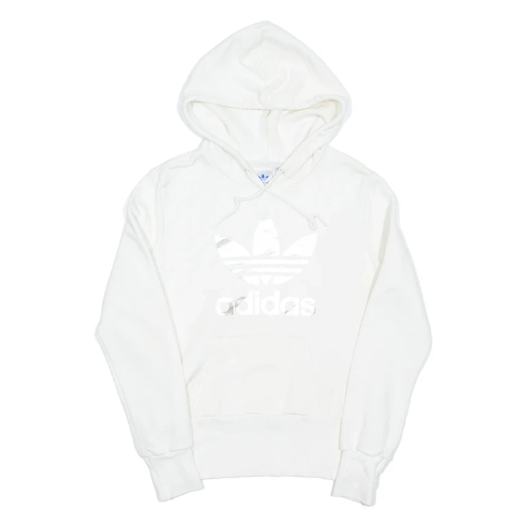 ADIDAS Womens Beige Hoodie S