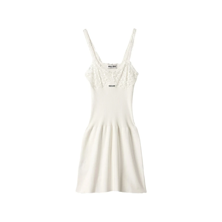 Cotton And Lace Dress