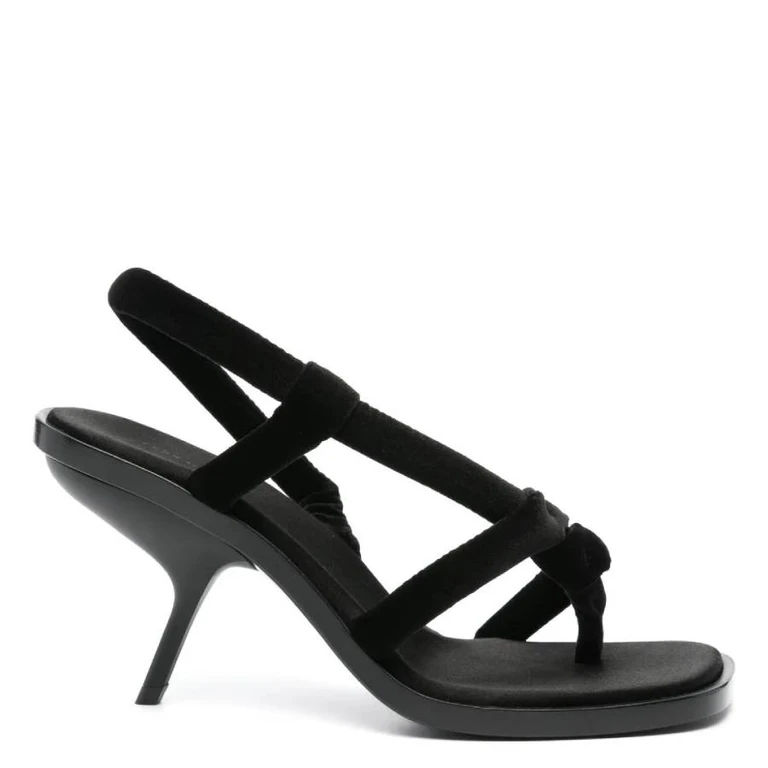 Ferragamo Fleur 85 Mid Heel Sandals
