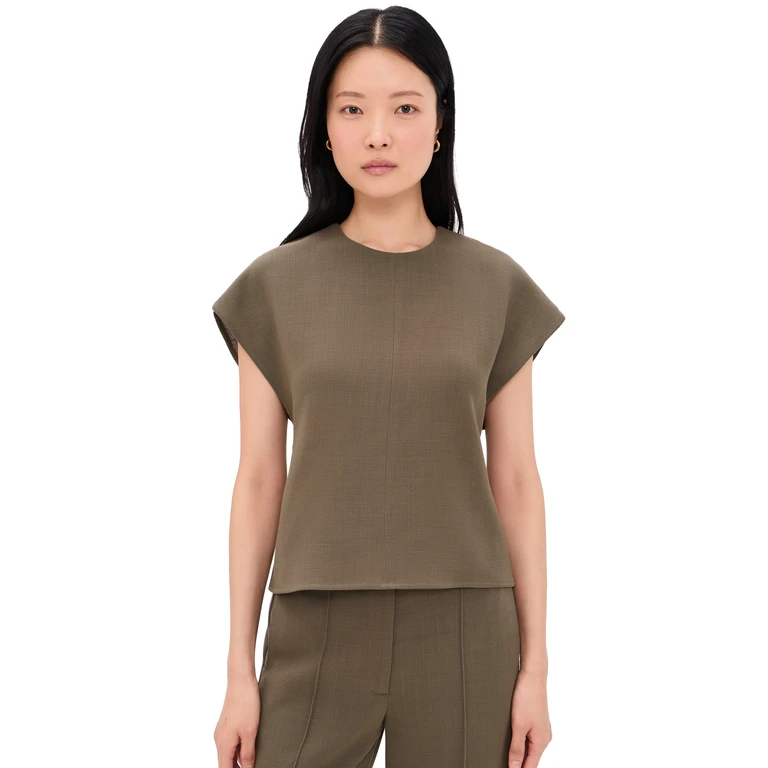 A. EMERY Aubrey Wool Top Sable 10