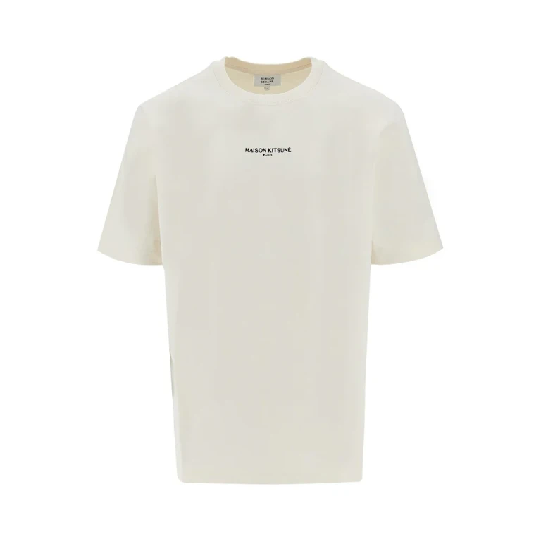 T-shirt brodé Maison Kitsuné Paris