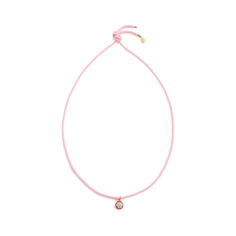 HART Sherbet Cord Necklace Pink/Red One Size