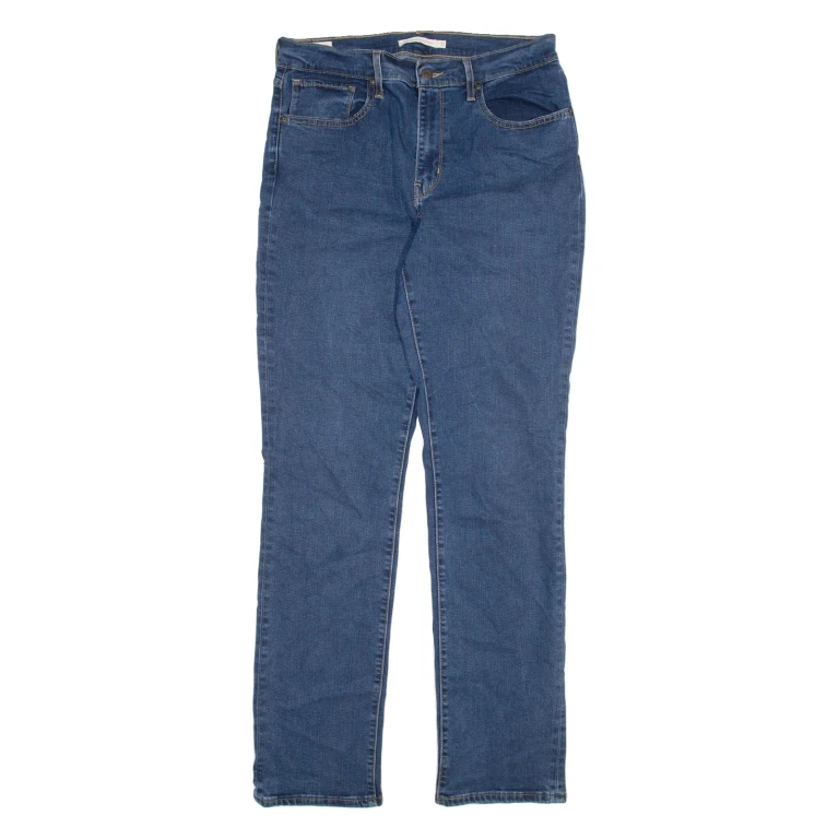 LEVI'S Big E Womens Jeans Blue Regular Straight W31 L30