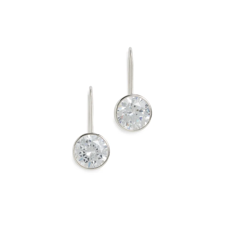 BaubleBar Fallon Earrings Clear One Size