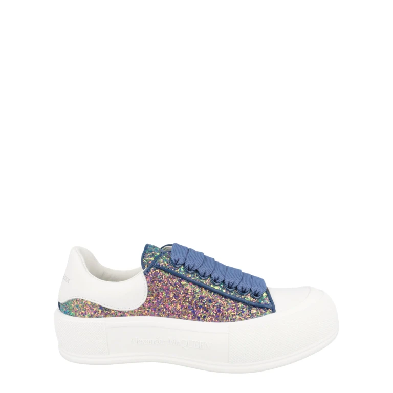 Glitter Low-Top Sneakers